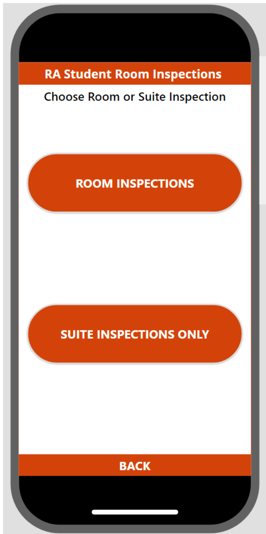 Choose Inspection Type
